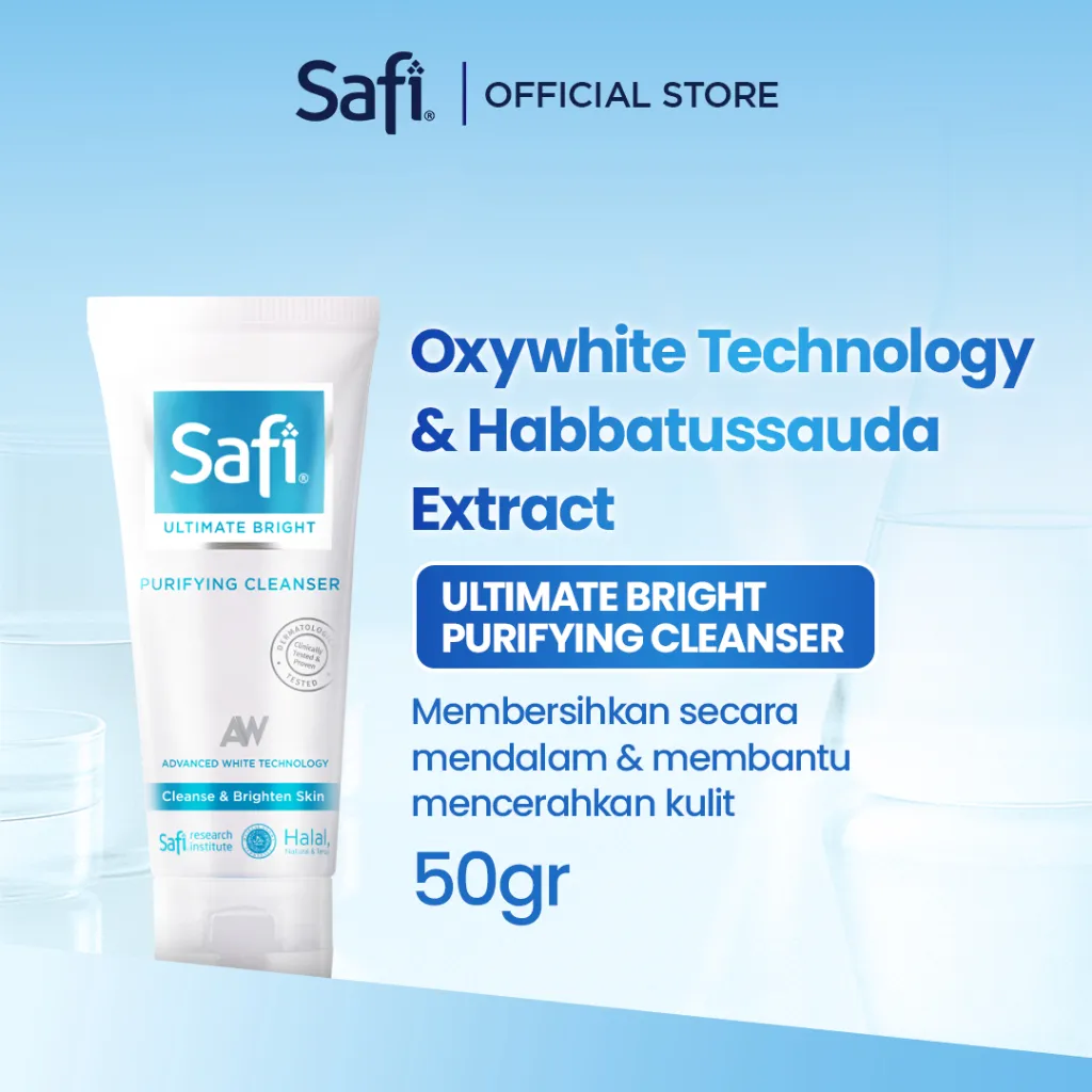 SAFI - Ultimate Bright - Purifying Cleanser 50gr - Foam Cleanser