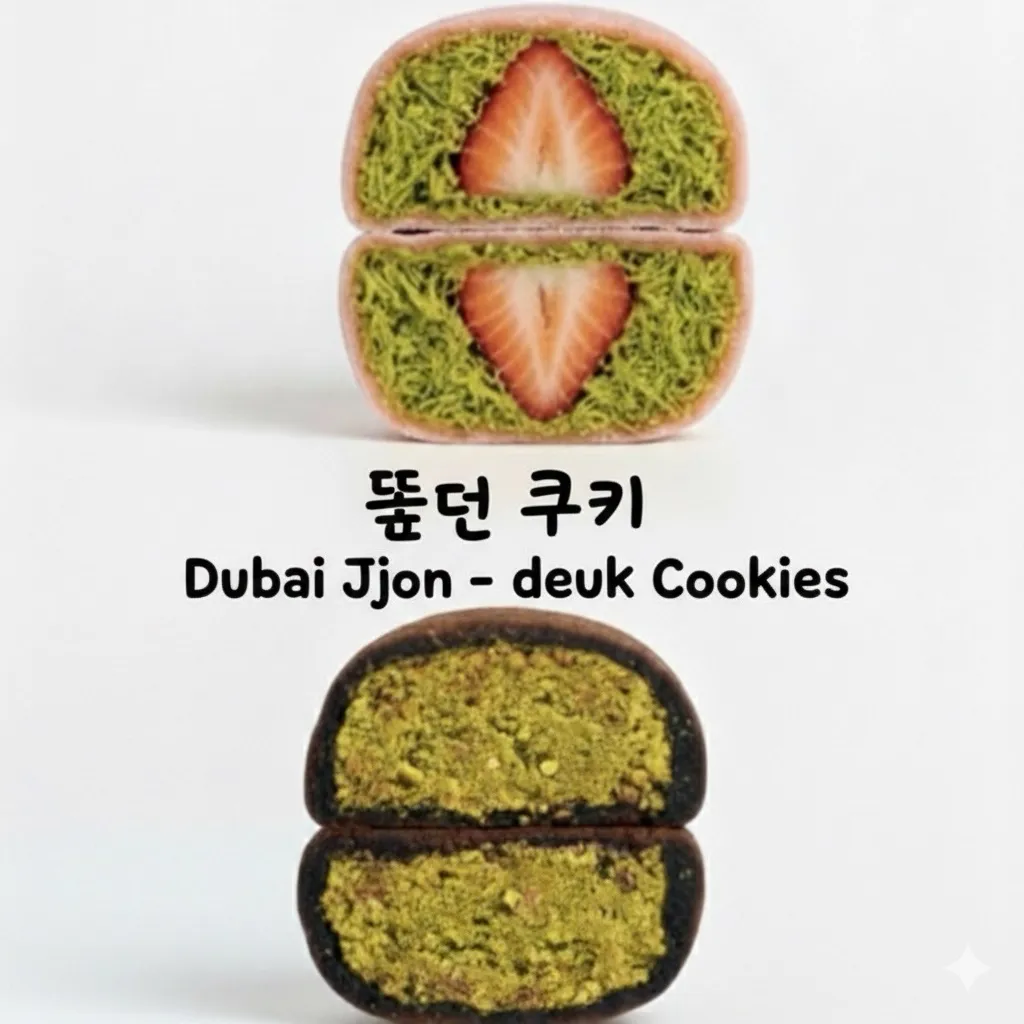 DUBAI CHEWY COOKIES / JJONDEUK / DUJJONKU