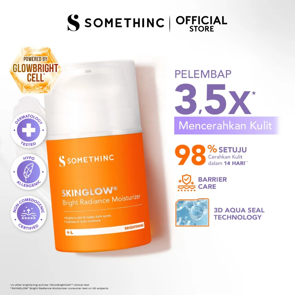 [BARU!] SOMETHINC SKINGLOW® BRIGHT RADIANCE MOISTURIZER - Pelembab Mencerahkan & Memudarkan Noda Hitam