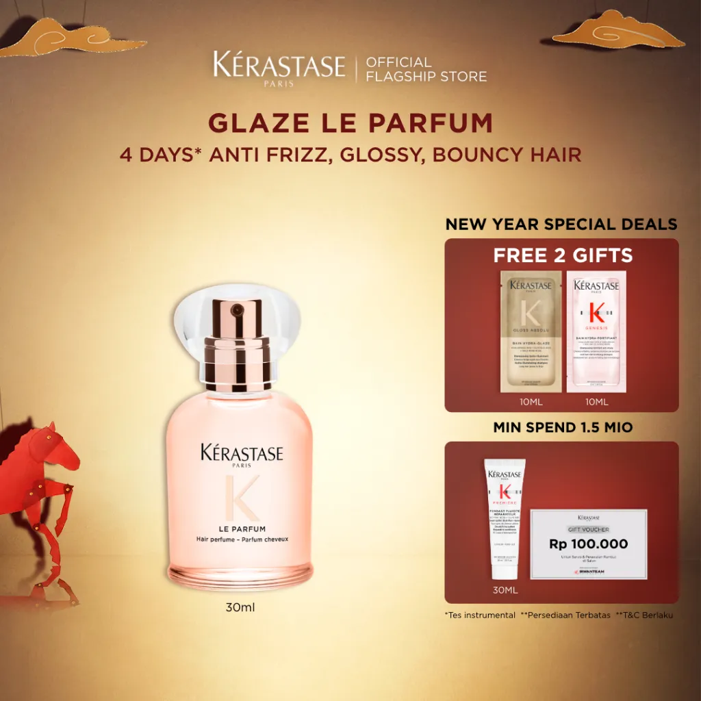 [BARU] Kerastase Gloss Absolu Le Parfum Hair Perfume 30ml - Parfum Rambut Glossy dan Bouncy