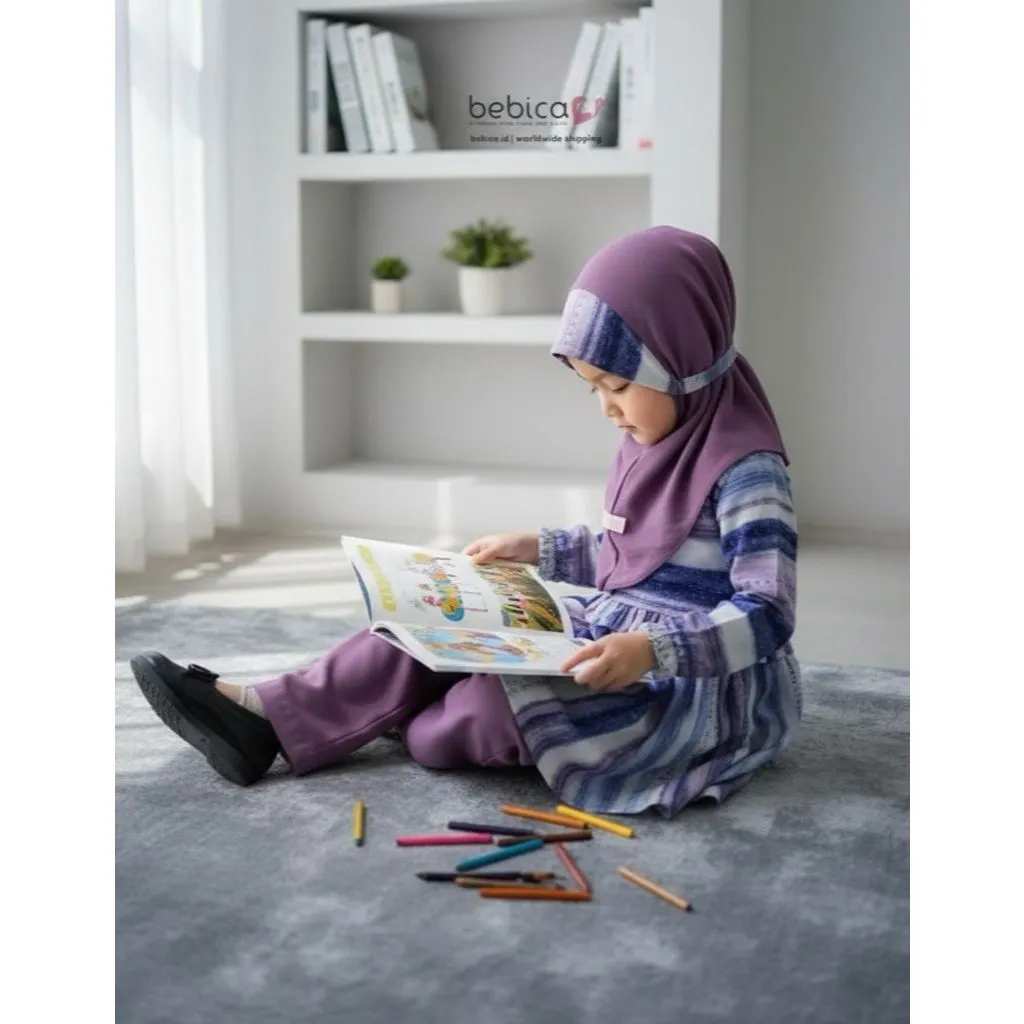 BEBICA Kamsha One Set Bayi premium / one set anak premium /one set plus hijab anak premium