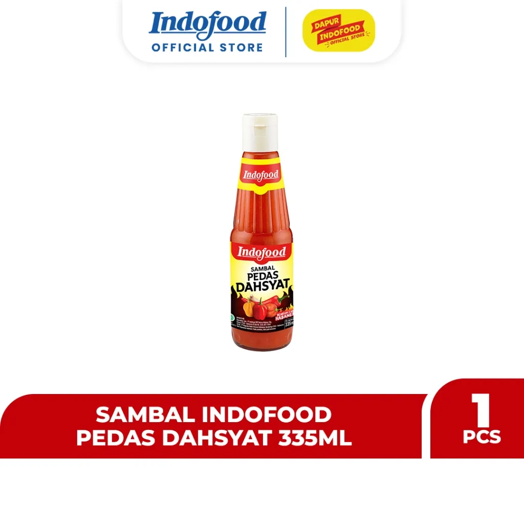 Sambal Indofood Pedas Dahsyat 335 ml