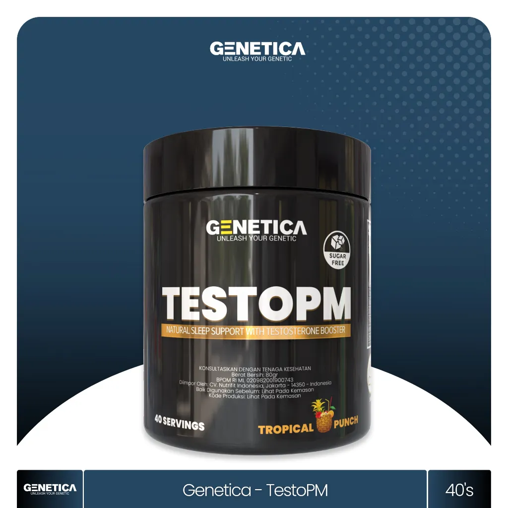 Genetica 3 in 1 Testo PM 40 Serving Testobooster