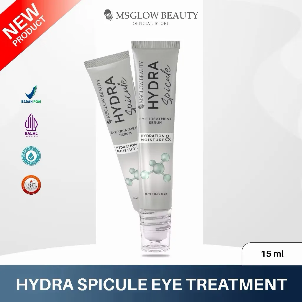 MS glow Eye Treatment Serum Hydra Spicule NEW