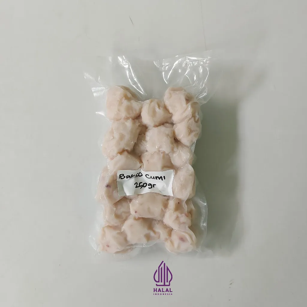 Bakso asli Cumi /Cumi Seledri 250 gram / 22seafood  (Premium Quality)