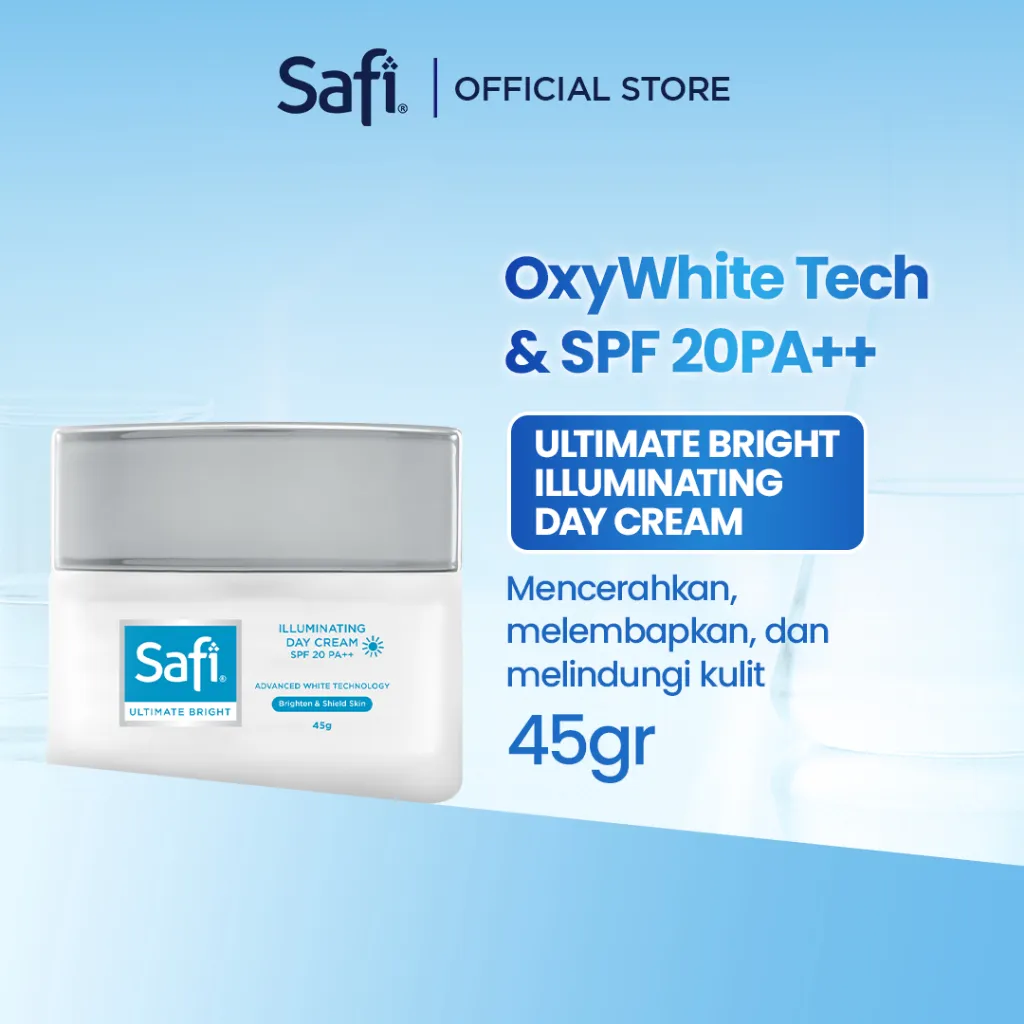 SAFI - Ultimate Bright - Illuminating Day Cream SPF 20 PA++ 45 gr