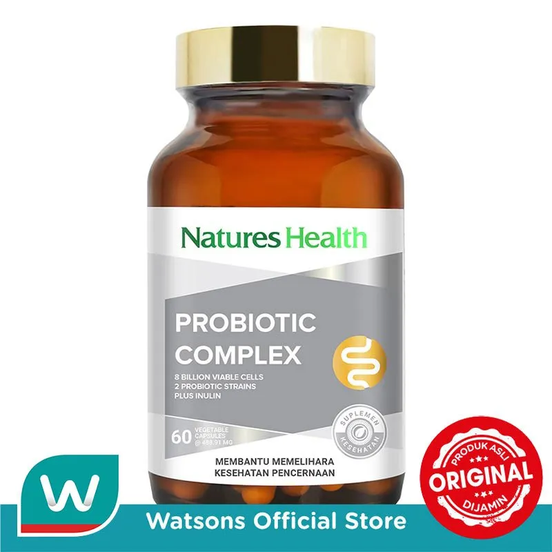 Natures Health Probiotic Complex Kapsul 60'S