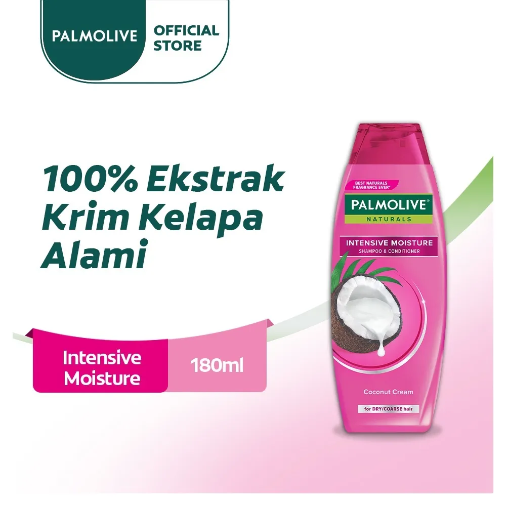 Palmolive Naturals Shampoo & Conditioner Intensive Moisture 180ml - Shampo Kondisioner