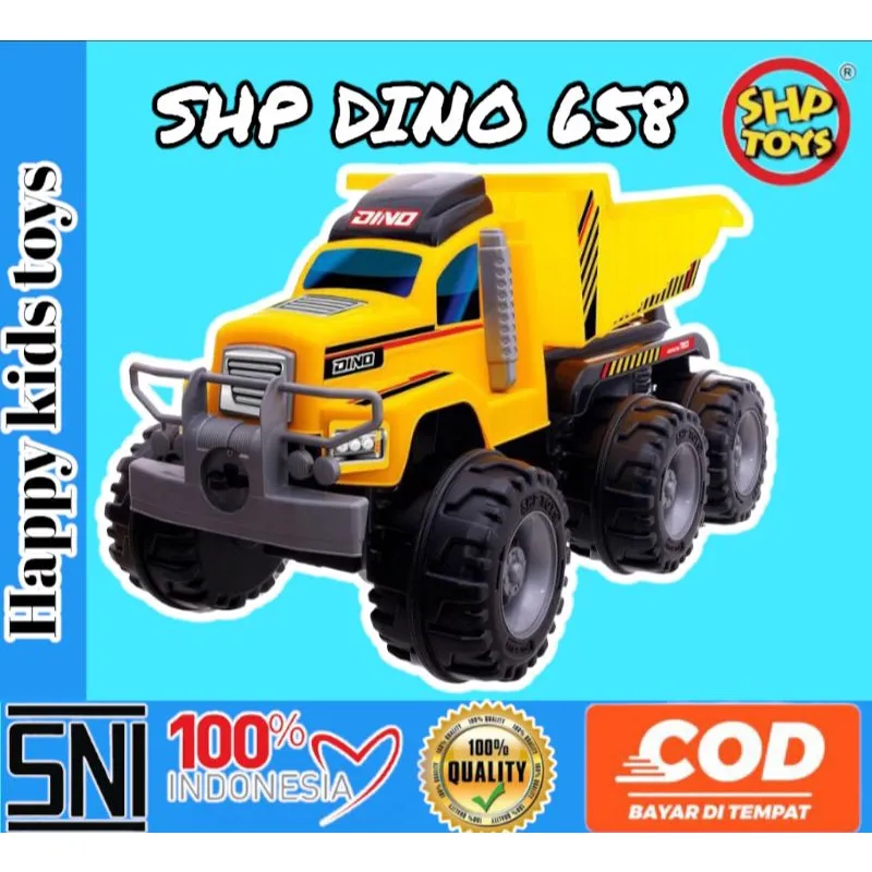 Shp dino 650 - Mainan konstruksi - Mainan truk jumbo