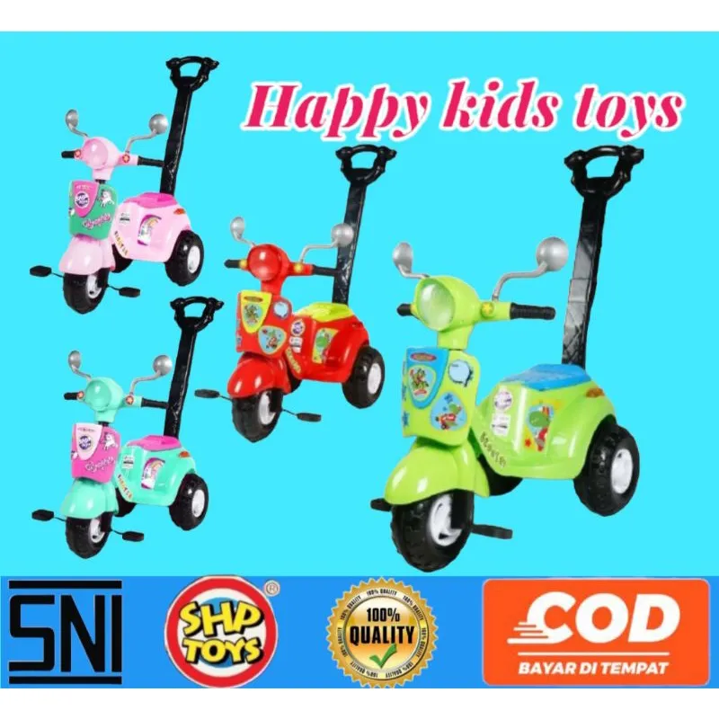 sepeda anak - sepeda motor anak scooter shp 609