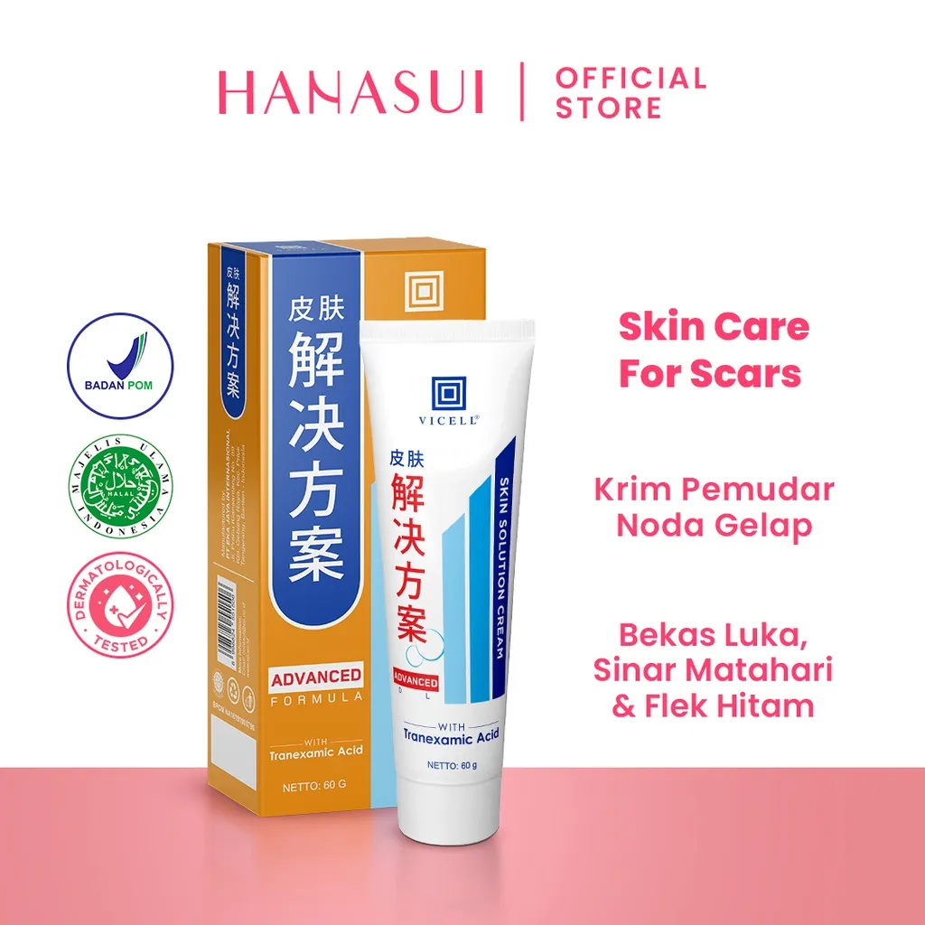 Vicell Skin Care For Scars Solution