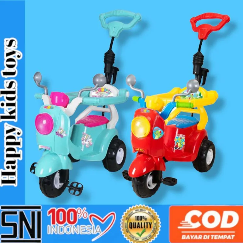 Sepeda roda tiga pengaman Shp mori 792 sepeda scooter