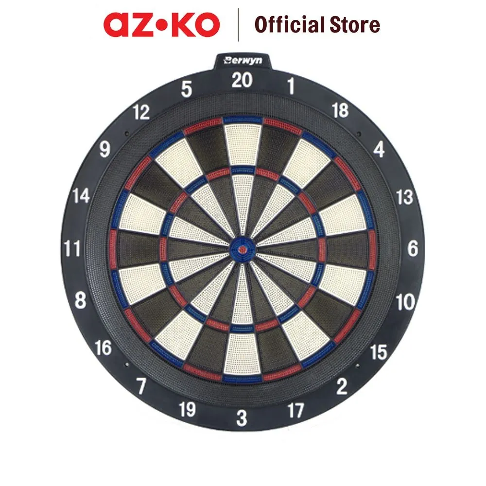 AZKO Berwyn Safety Dartboard Game Papan Dart Game Panahan Dinding Permainan Indoor