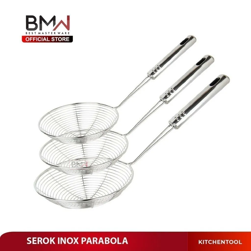 BMW Kitchen Ware - Saringan Tirisan / Serok Inox Masakan Kerupuk Stainless Steel