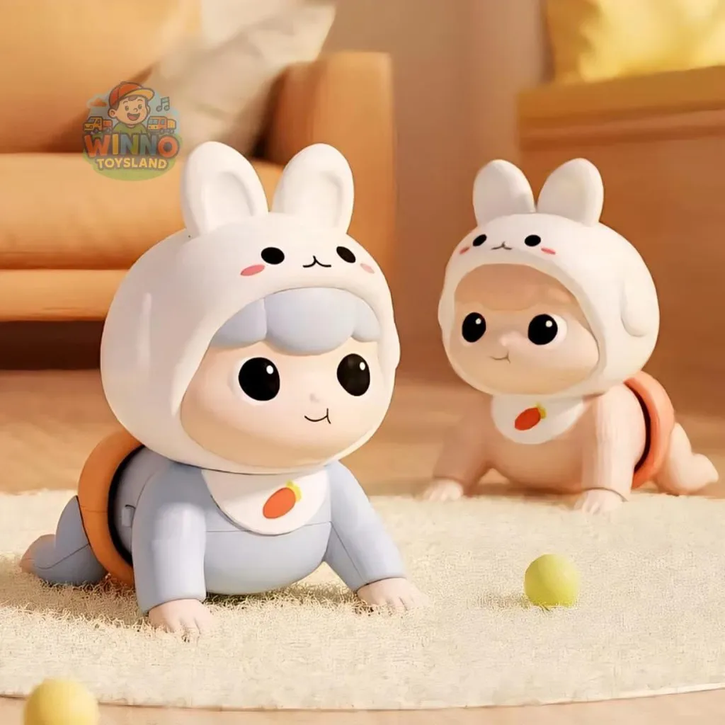 Mainan Bayi Merangkak Sudah Ada Musik Permainan Boneka Edukasi Anak Belajar The Crawling Baby Bahan Bebas BPA dan SNI Aman Dan Nyaman