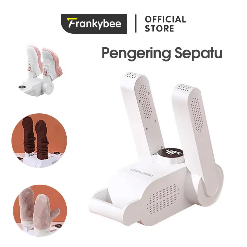 Pengering Sepatu Elektrik Pemanas Pewangi Dehumidifier Mesin Pengering Sepatu Pengering Sepatu Elektrik Pintar Dapat Dilipat Portabel