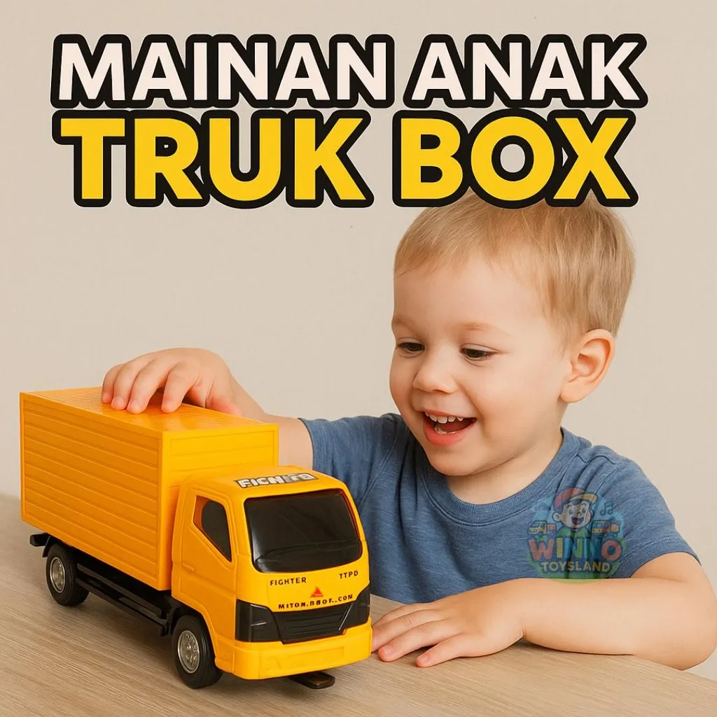 KIDZ TOYSLAND GRATIS ONGKIR Mobil Truck Pick uP Box Ekspedisi DM10 Warna Kuning dan Putih Harga Terjangkau Toys Kids Mainan anak laki-laki dan perempuan unisex terbaru dan viral