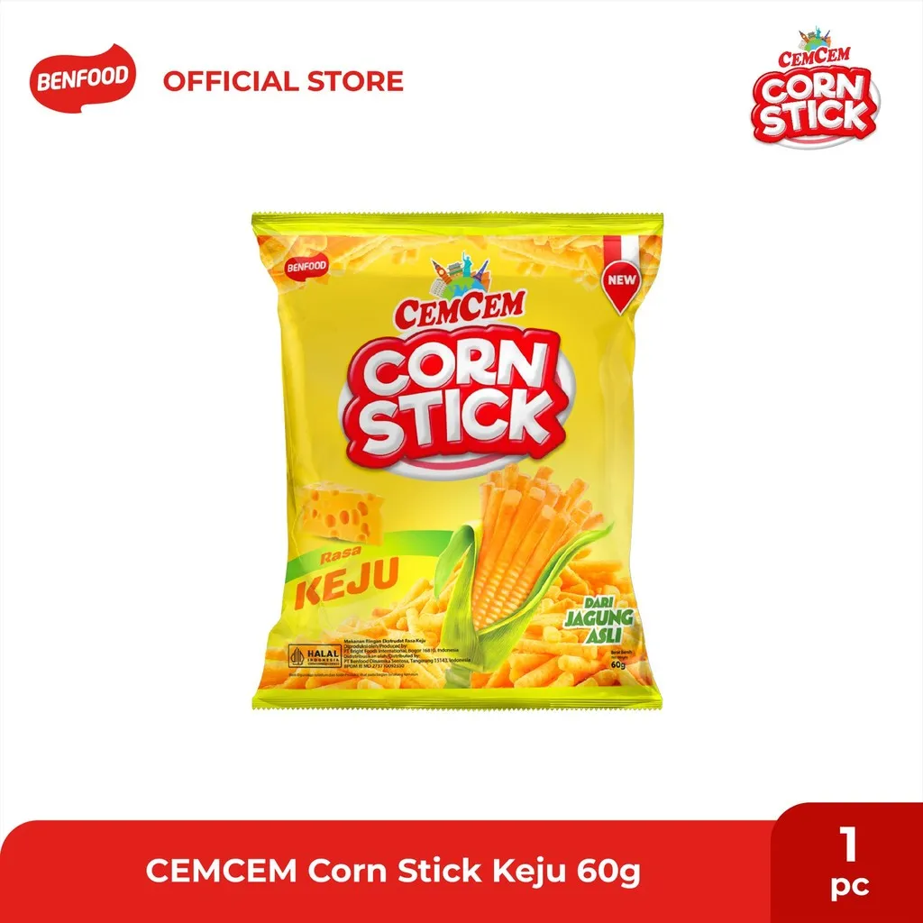 Cemcem Corn Stick Keju 60g