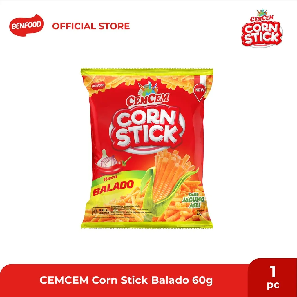 Cemcem Corn Stick Balado 60g