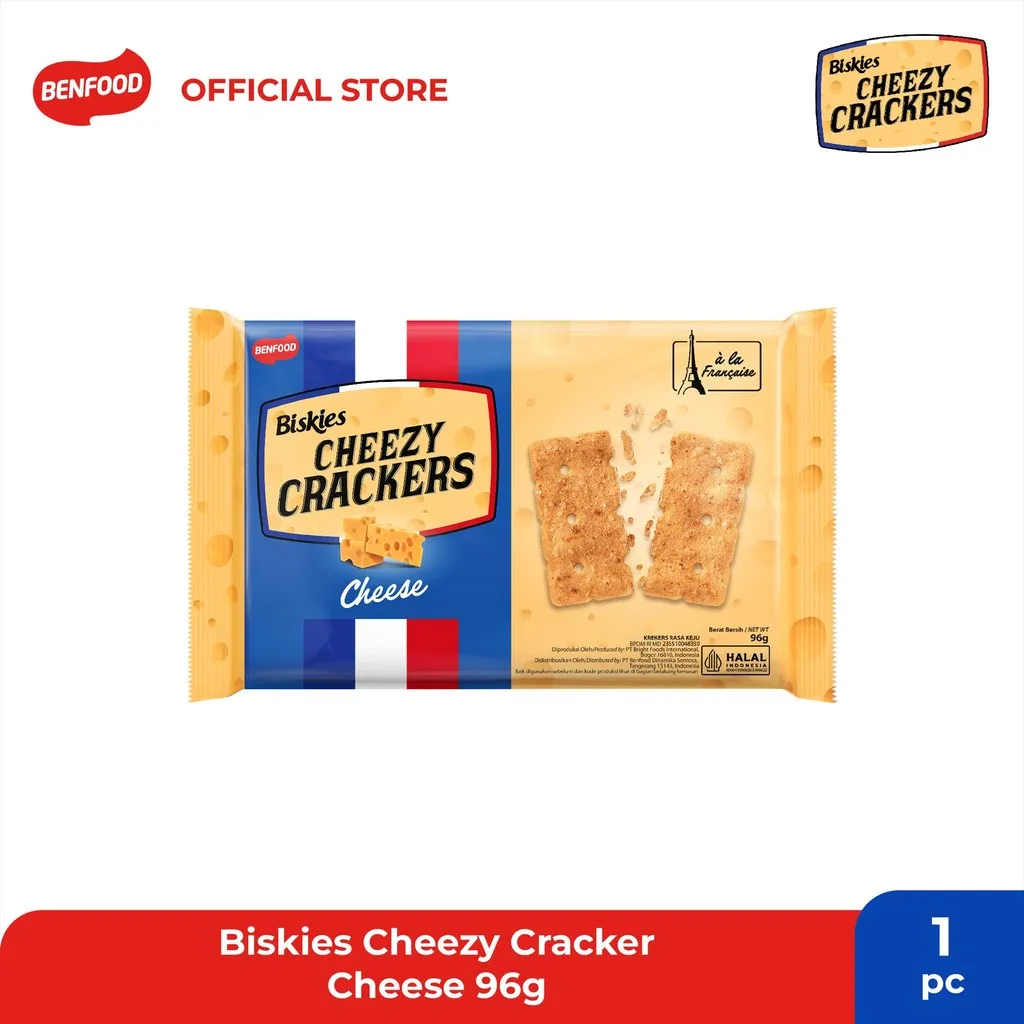 Biskies Cheezy Cracker Cheese 96g