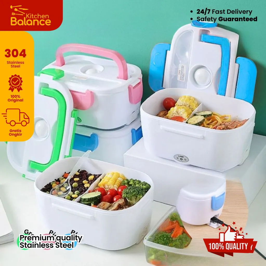 Kitchen Balance Tempat makan elektrik penghangat bekal FH01