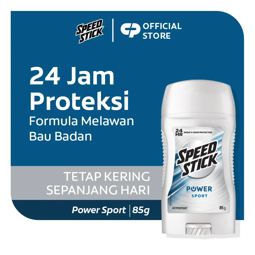 Men Speed Stick Power Sport 85g Deodorant Anti-Perspirant For Men - Deodoran Pria