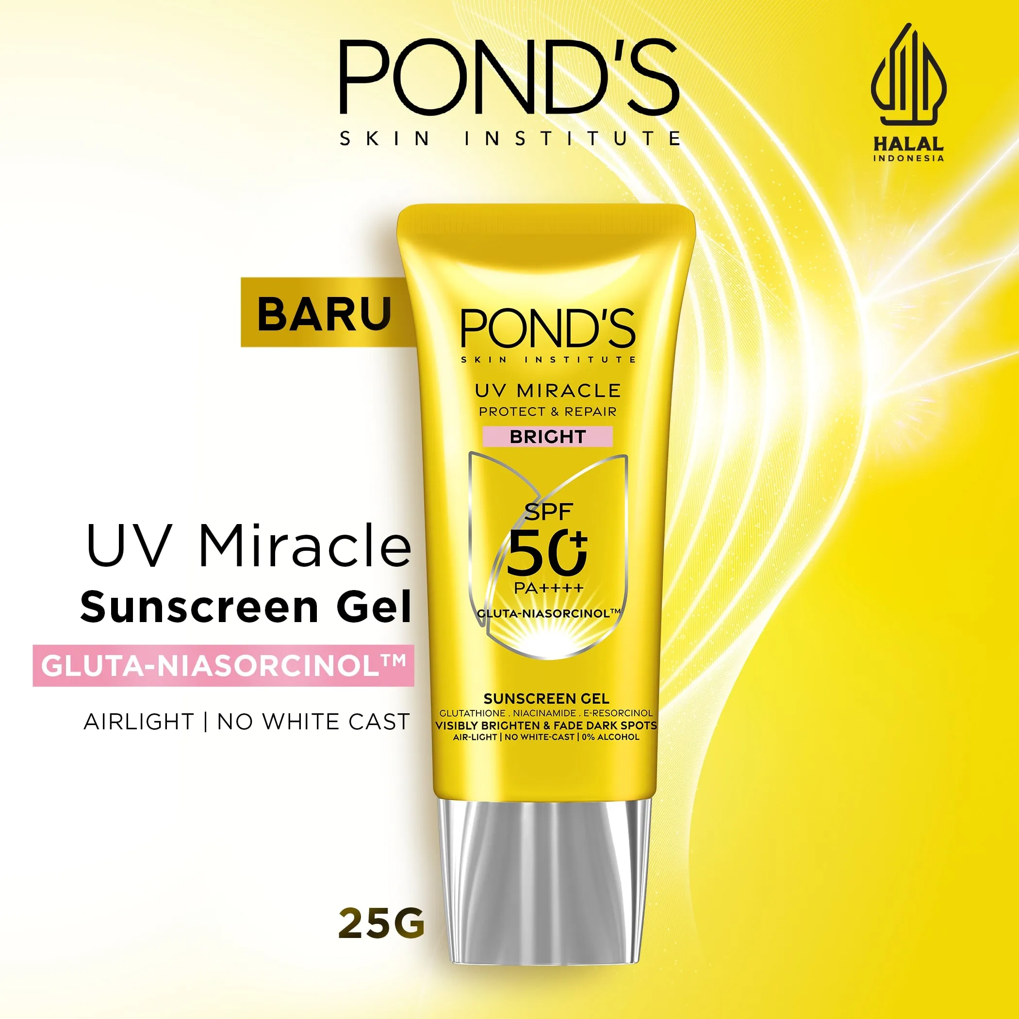 PONDS UV MIRACLE BRIGHT SPF 50+ 25G