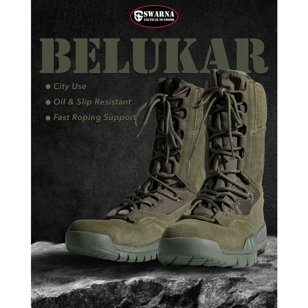 Swarna Tactical Belukar Boots - SWARNA TACTICAL