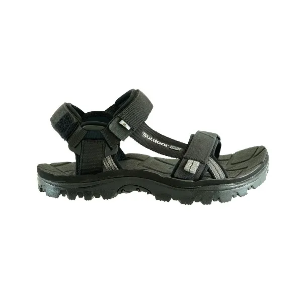 OUTDOOR ADVENTURE COLOSEUM 2 ALL BLACK SANDAL GUNUNG PRIA
