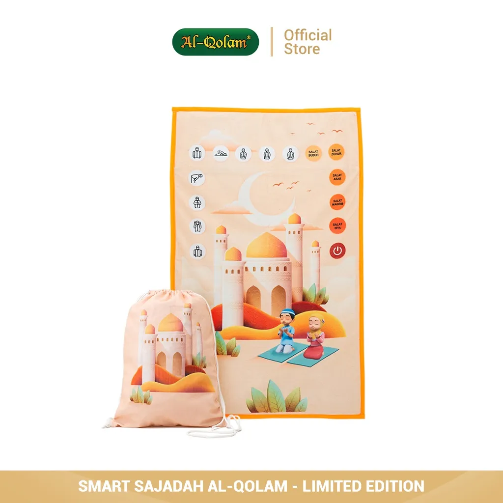 Smart Sajadah Al-Qolam Orange - Limited Edition