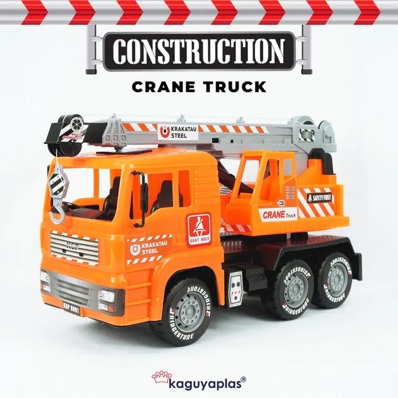 KGP 8091 MOBIL TRUCK CONTRUCTION TRUCK CRANE MOBIL TRUK KONTRUKSI TRUK DEREK TRUK TRAILER