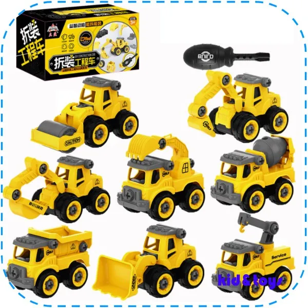 Mainan Mobil Konstruksi DIY