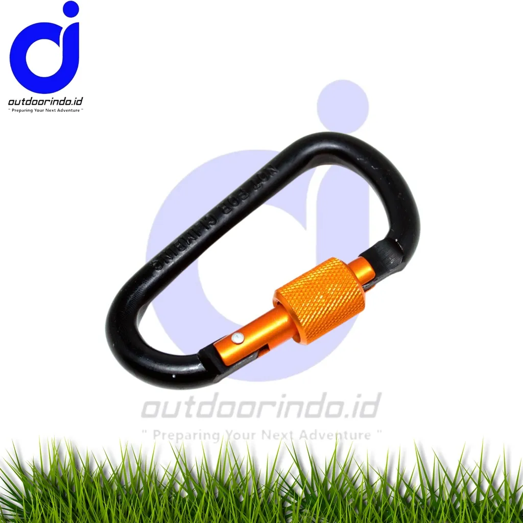 Outdoor Indonesia - 000019 - Carabiner / Karabiner Aluminium Quickdraw - K12L - Lixada
