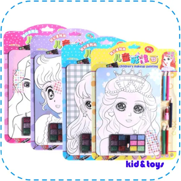 Cantik 4IN1 Beauty Playset Mainan Make up Dandan Salon Princess
