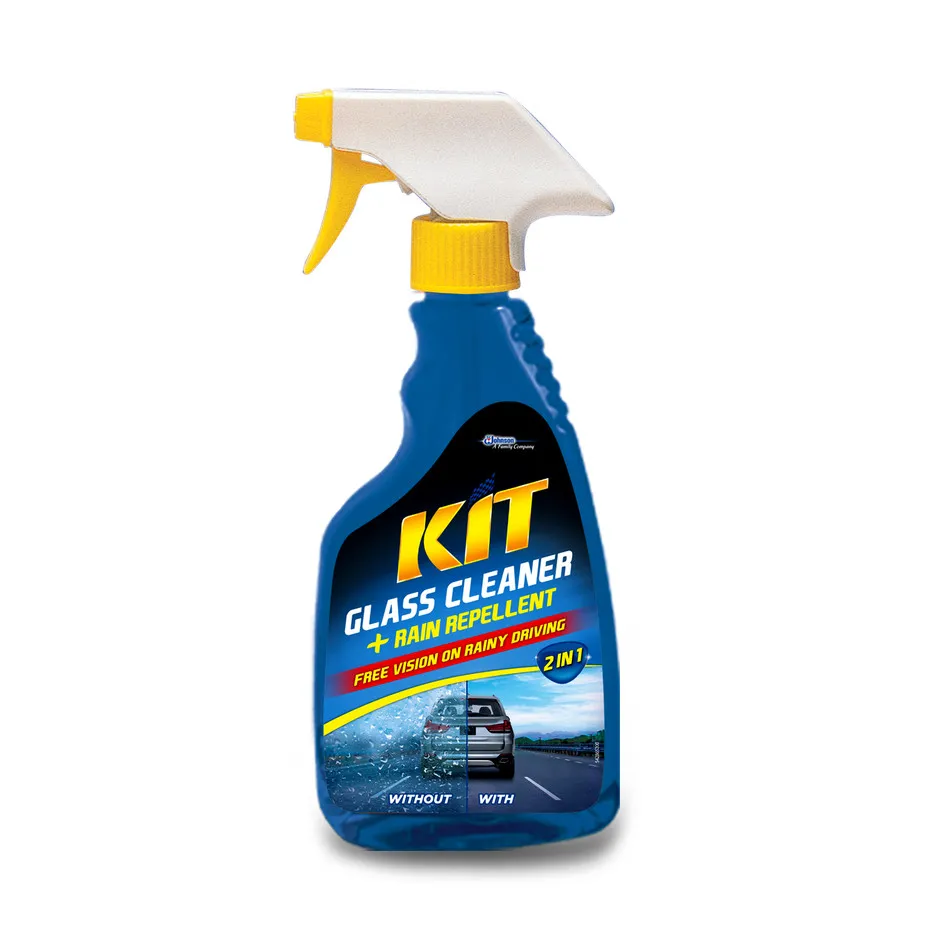Kit Clear Glass Cleaner Spray 500 ml