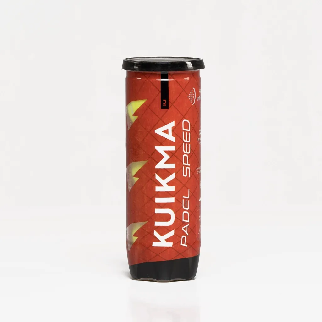 Decathlon KUIKMA Bola Padel Bertekanan PB Speed - 3 Pak - 8788980
