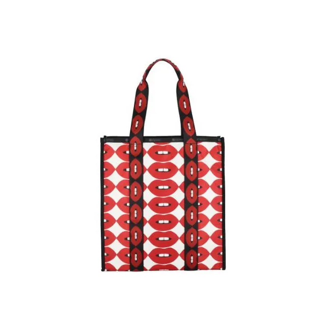LeSportsac LG WEB BOOK TOTE In LL LIPS BOOK TOTE L3848HB02F24