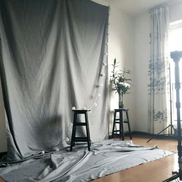 Kain Katun Meteran Polos untuk background foto dan backdrop