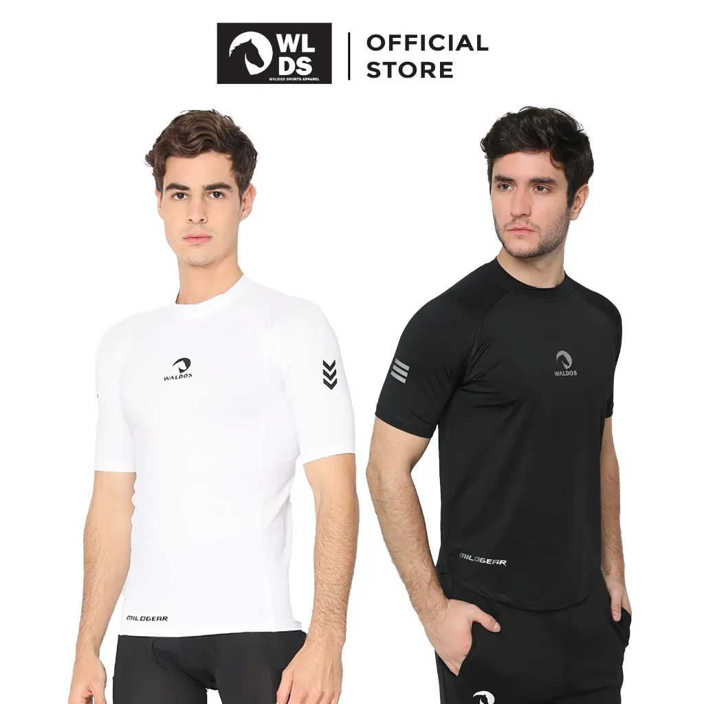 WLDS WALDOS Baju Pria Training Running Gym Fit Boogie Sport Olahraga