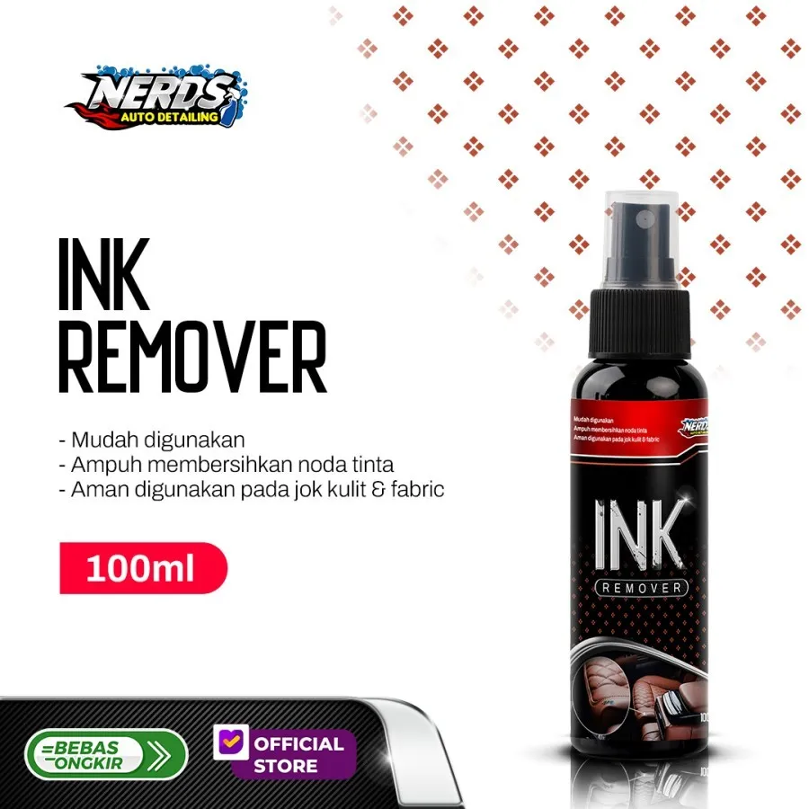 Nerds Auto Detailing - Ink Remover (Penghilang Noda tinta pada jok kulit/kain)