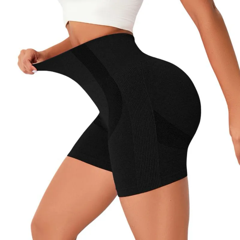 Legging 3/4 Celana Olahraga Wanita High Waist Gym Sport Halston Booty Shaping 3/4 Sports Shorts