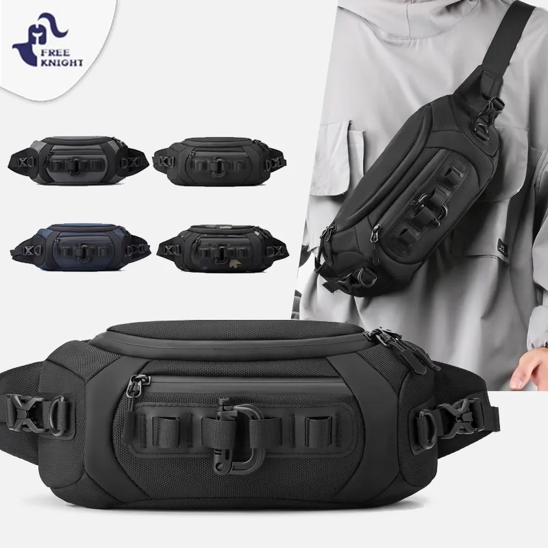Freeknight Tas Pinggang Selempang Ringan Anti Air Waist bag Sling Waterproof Tas Pria Trendy TS227