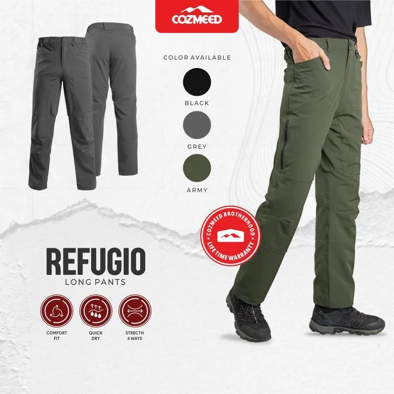 Cozmeed Celana Panjang Gunung Pria Wanita Ringan Quick Dry Refugio