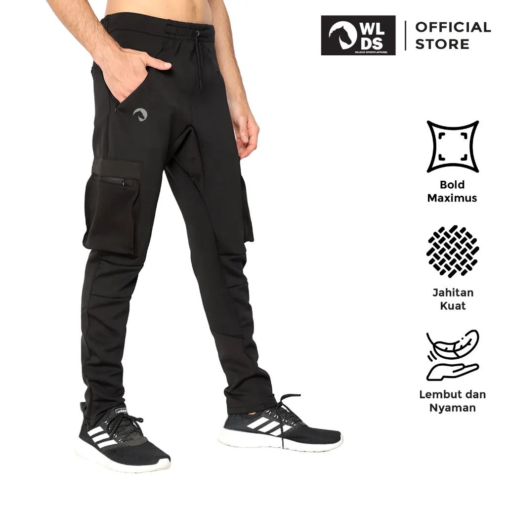 WLDS WALDOS Celana Cargo Pria Retro Casual Sport Pants Bold Maximus