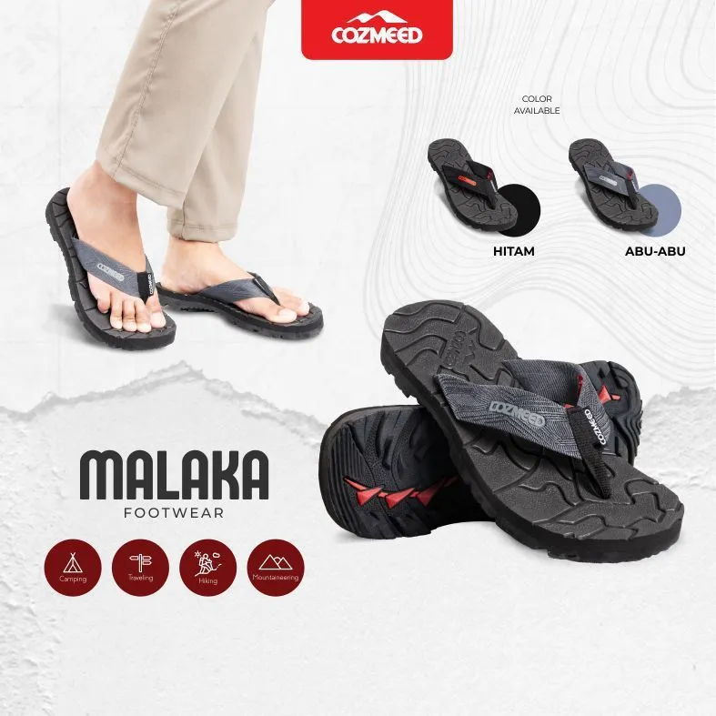 Cozmeed Sandal Jepit Gunung Outdoor Pria Malaka Abu
