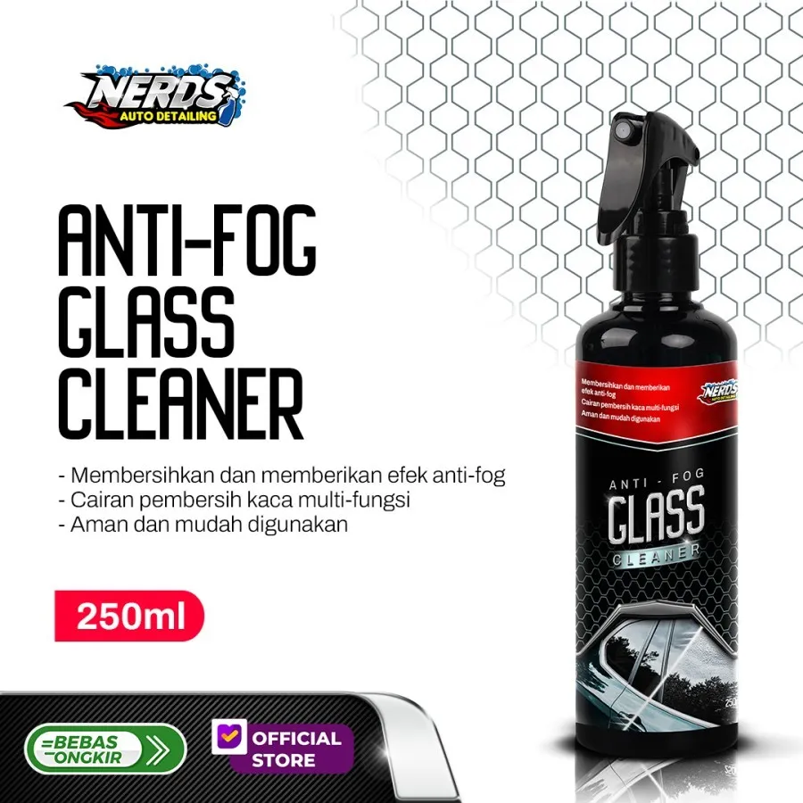 Anti Fog And Glass Cleaner (Anti Embun Kaca dan pembersih kaca)