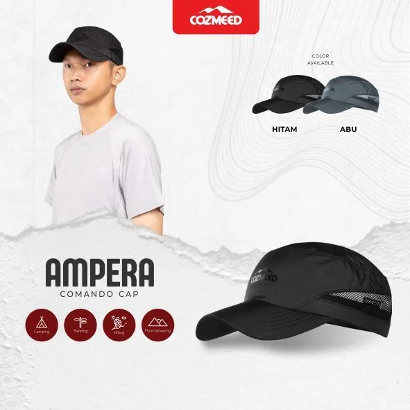 Cozmeed Topi Komando Quick Dry Ampera Hitam