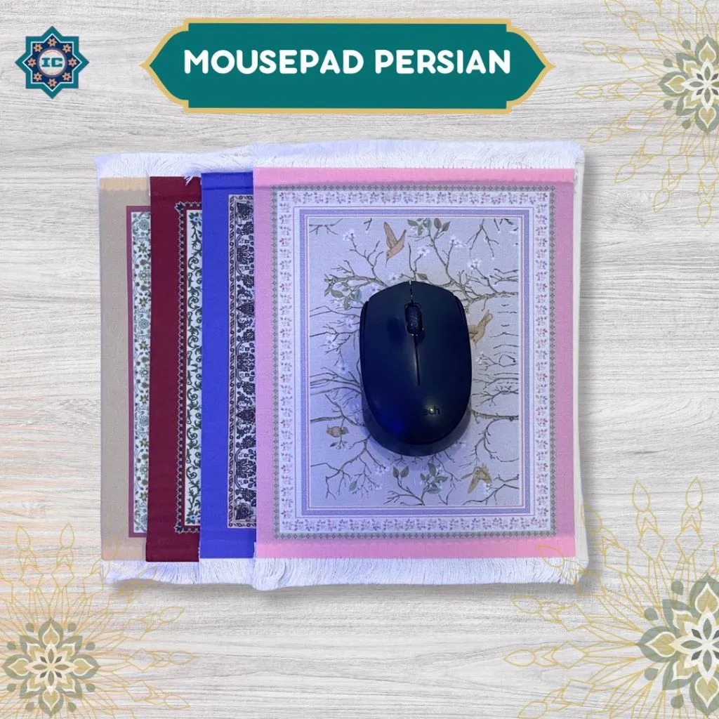 IC - MousePad Mouse pad karpet 23x18 cm Estetik Aesthetic Karpet Untuk Desktop PC Laptop Hampers