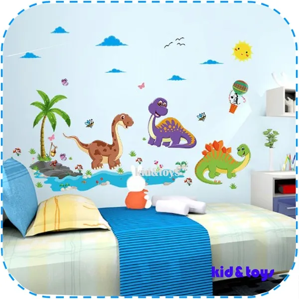 Stiker Dinding Wall Sticker Animal Stiker Dino Stiker Dinding Kamar Anak
