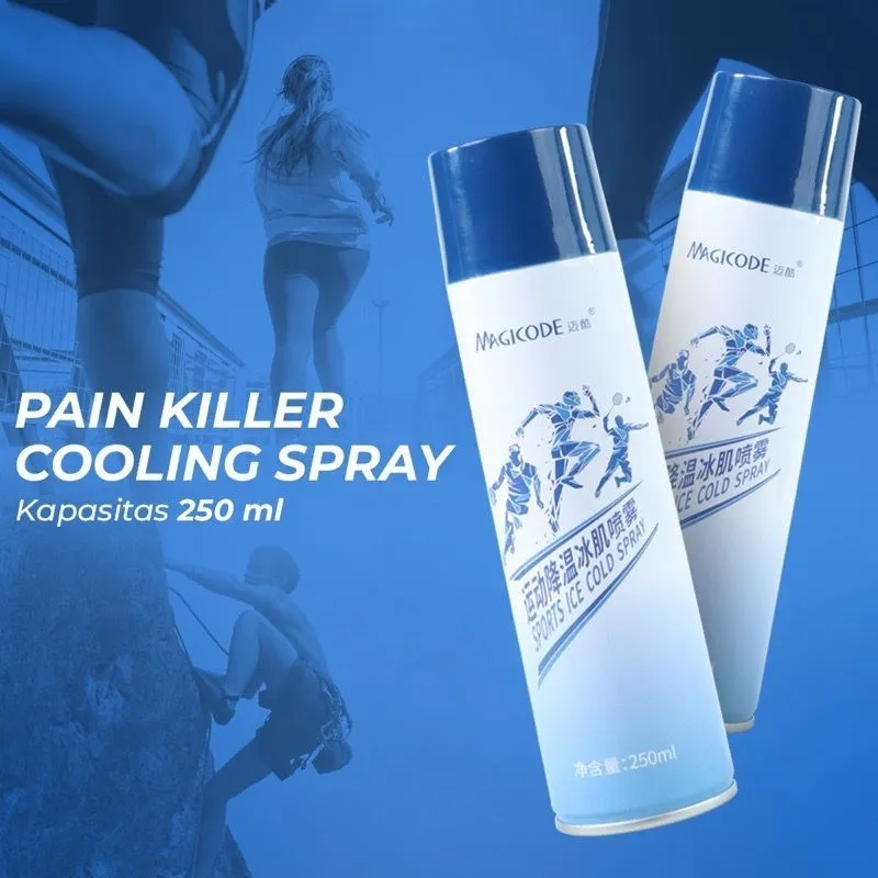 Semprotan Pereda Nyeri Untuk Cedera Pain Killer Cooling Spray